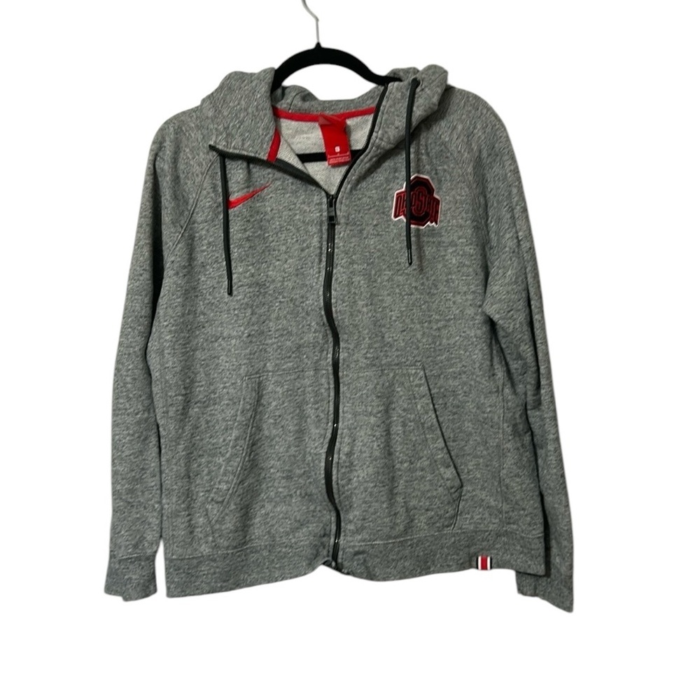 Nike Ladies The Ohio State University Buckeyes Zip up hoodie size Large